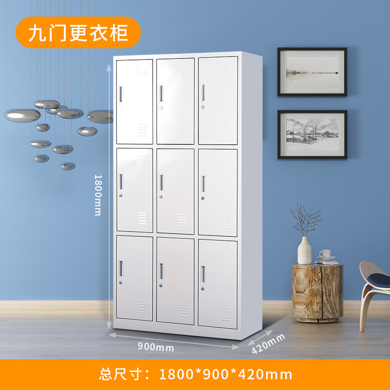 Steel employee locker, dormitory, gym, storage cabinet, bathroom, wardrobe changing cabinet, multi door cabinet, shoe cabinet, iron cabinet manufacturer