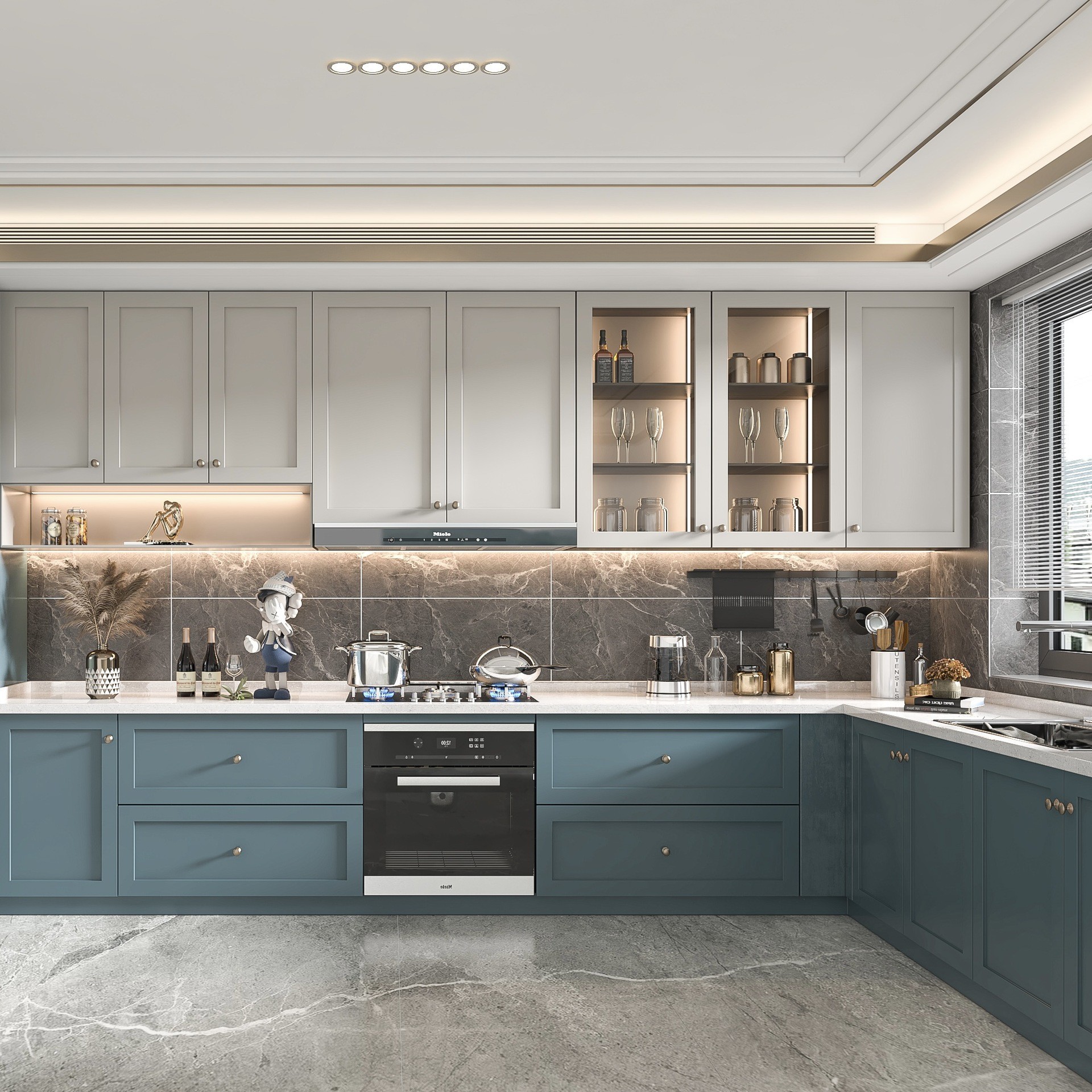 Factory direct sales cabinets, stove cabinets, integrated cabinets, quartz stone countertops, solid wood cabinets, household kitchen customized cabinets