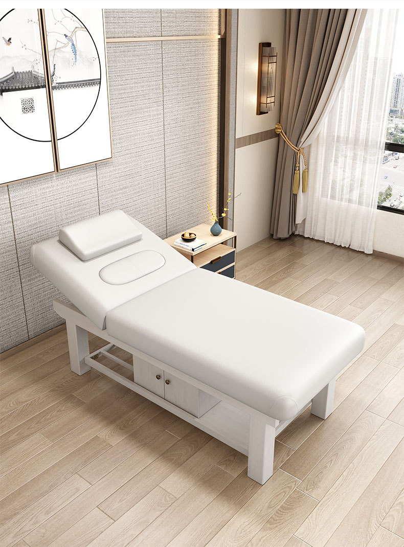 Массажный стол из массива дерева для салонов красоты и SPA