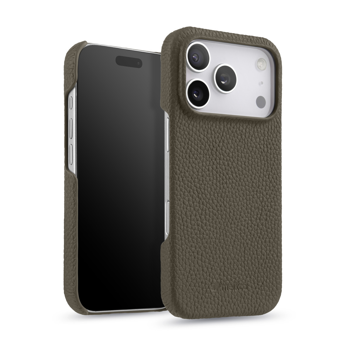 Melkco is suitable for Apple 17 Promax phone case leather 16 Pro magnetic support MagSafe17 protective case