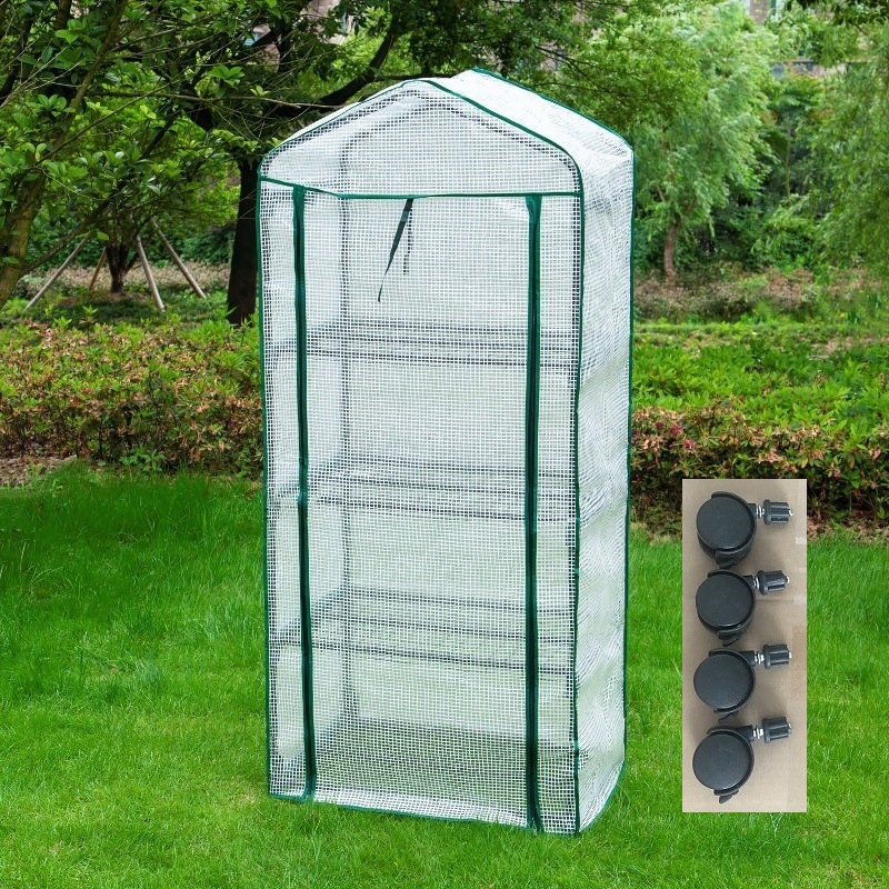 Wholesale Garden Warm Room PVC or PE Small Flower Room Cover Greenhouse Warm Sunshine Room Seedling Room Flower Frame Greenhouse
