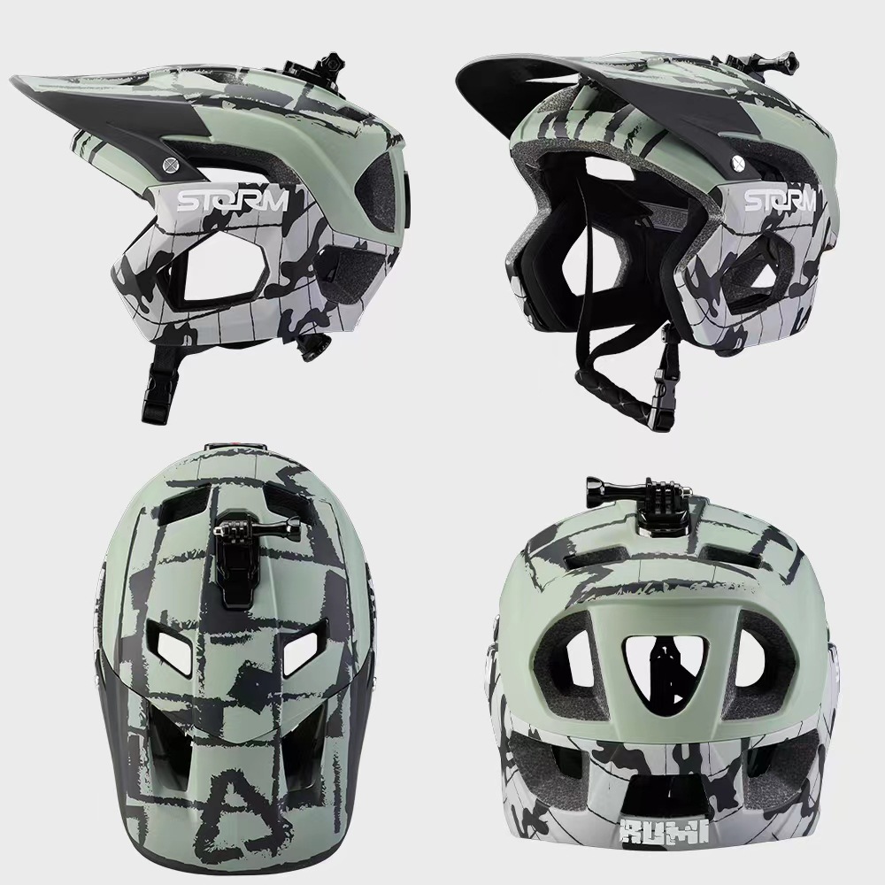 Fox's Spanish story mountain bike DropFrame off-road AM half helmet Enduro ultra light and breathable 3/