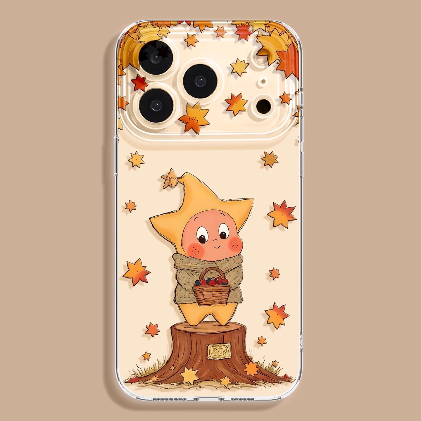 Star People Suitable for iPhone 17 Pro/16 Plus Transparent Phone Case Apple 11/12/13 Pro/xs All Inclusive