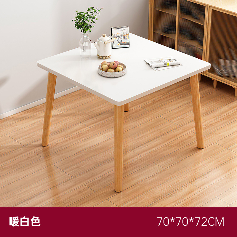 Dining table, rental room, family small apartment, dining table, living room, kitchen, square, simple dining table, square table, round table