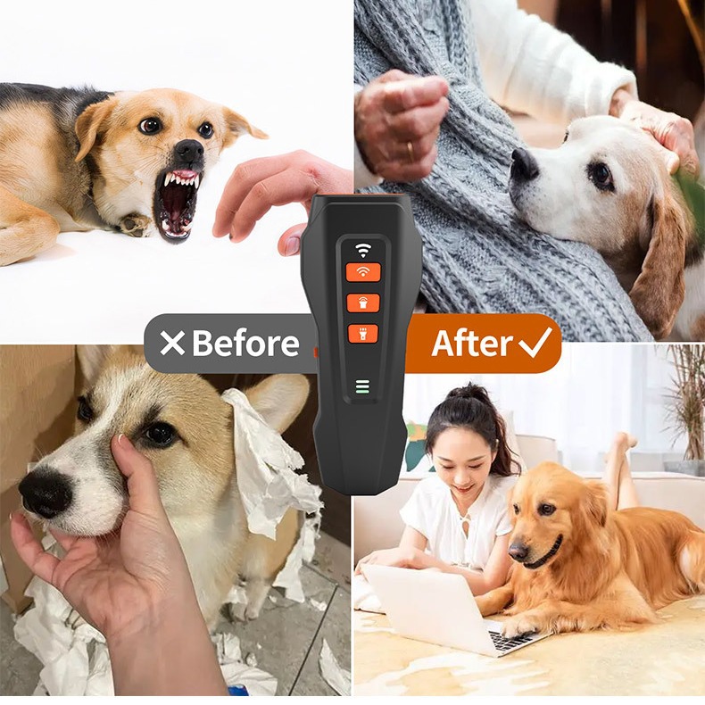Cross -Bordder Взрыв Ultrasonic Bark Anty -Bark Anty -Dog Call Artifact Зарядка инвертор инвертор светодиодный освещение