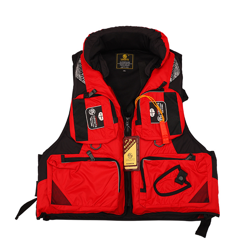Fishing vest, life jacket, surfing, swimming, drifting, high buoyancy, adult detachable portable buoyancy vest
