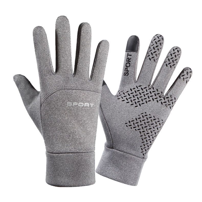 Winter Warm Gloves for Men and Women Touchscreen Skiing Outdoor Sports with Velvet Waterproof and Cold proof Bicycle Riding Gloves