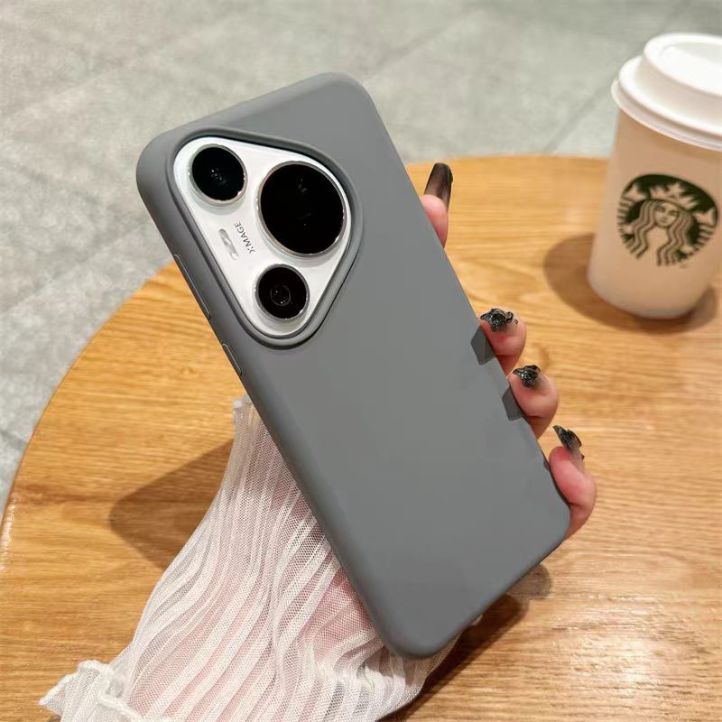 Suitable for Huawei Mate80pro liquid silicone Pura70 phone case Nova14Pro protective P60 set 50 soft