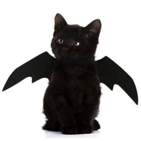 Хэллоуин шляпа Pet Bat Wings одевать большую собаку котенка