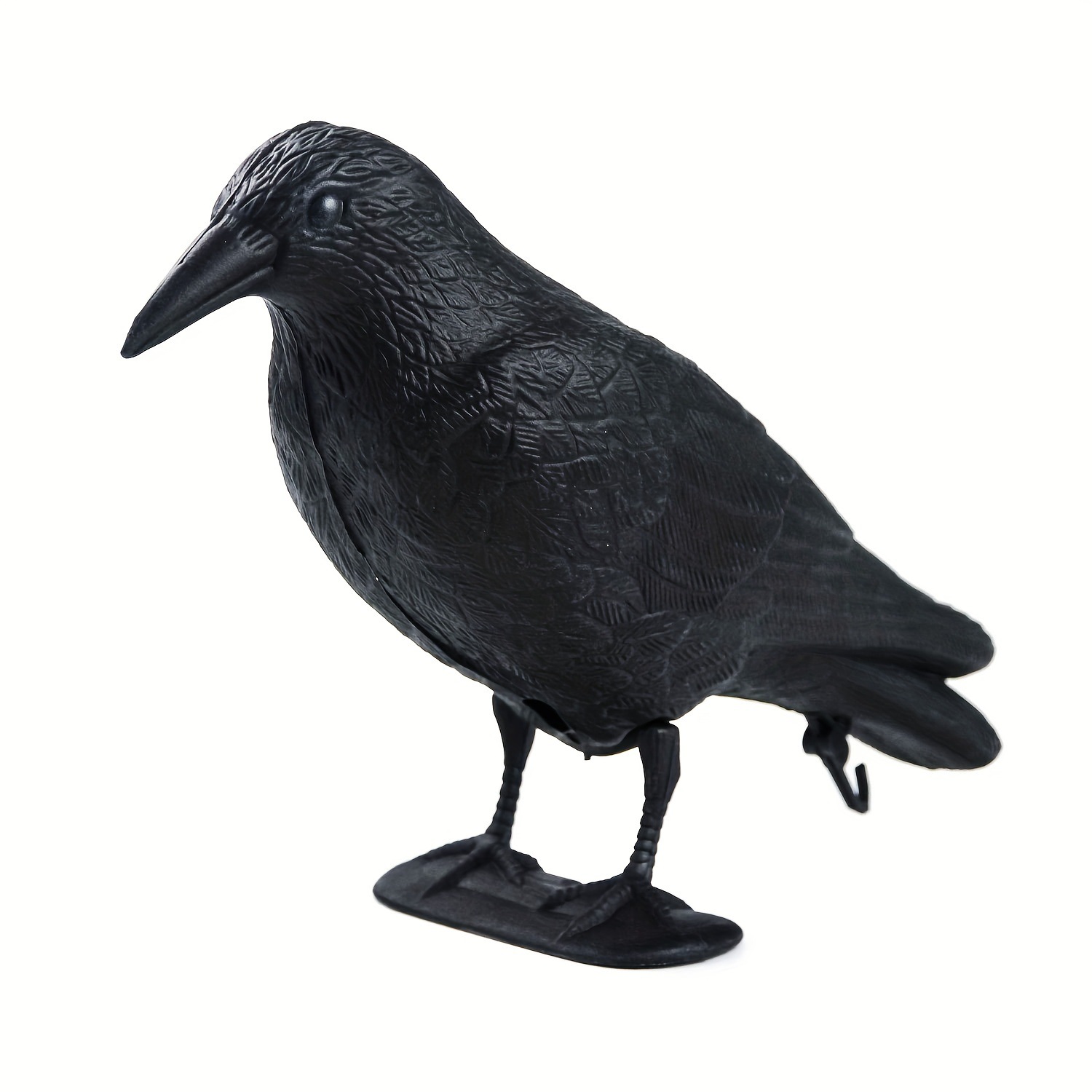 Spot Amazon exclusive crow decoration simulation plastic crow decoration with foot stakes courtyard garden