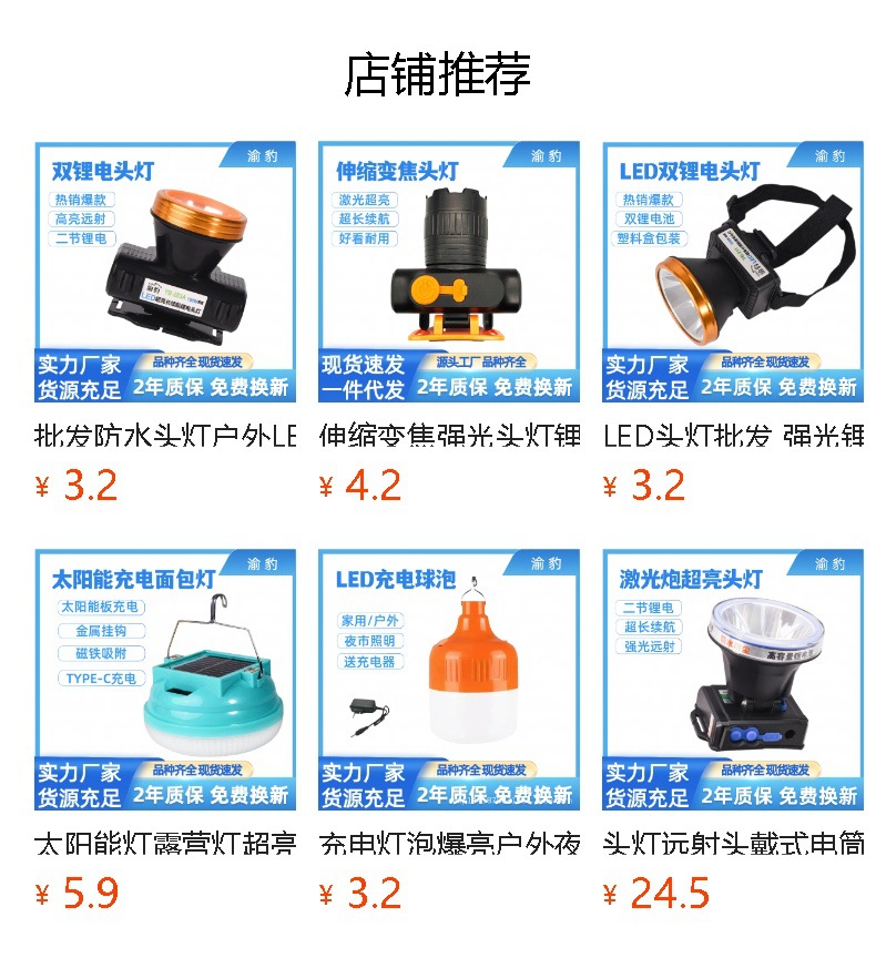 Strong light headlight, outdoor LED ultra bright long-range spotlight, bald head, wearable night fishing mineral light, long endurance, lithium battery charging