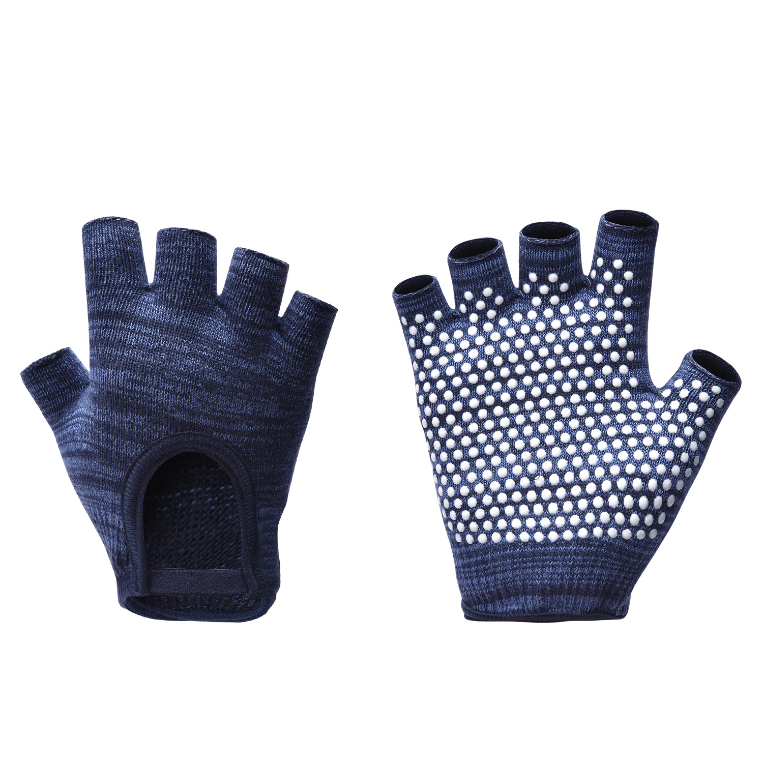 [Yoga Gloves B1] Half Finger Female Fitness Barbell Lifting Pot Equipment Cycling Road Bike Jumping Rope Badminton Cocoon Prevention