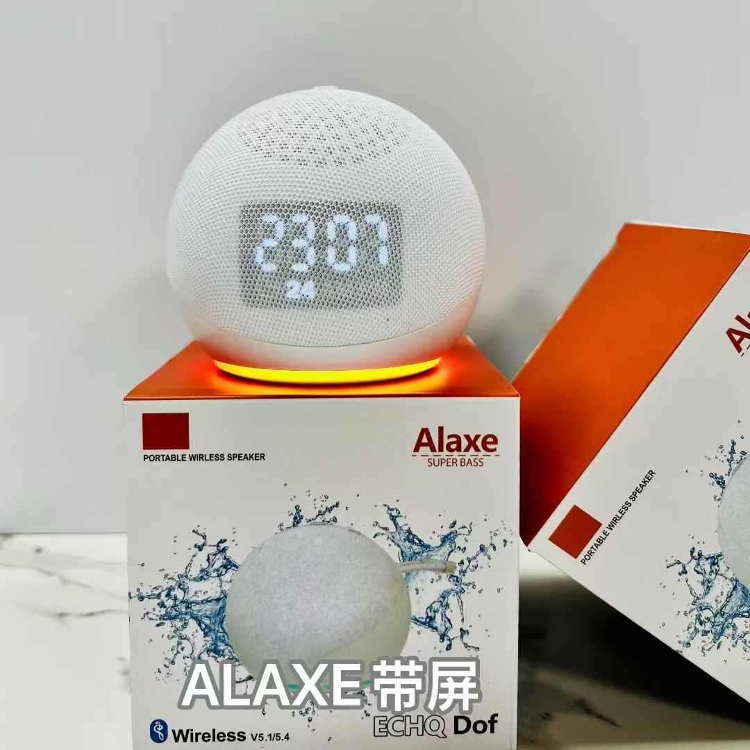 Беспроводная портативная колонка Alaxe с дисплеем