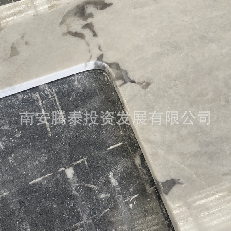 Customized natural Fanti white luxury stone washbasin countertop, marble countertop panel, stone, whole house customization