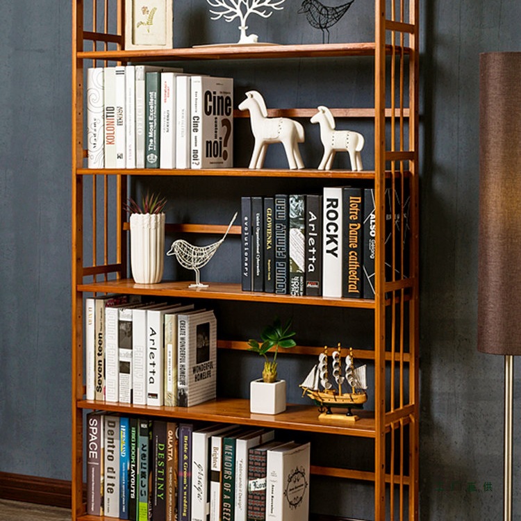 Bookshelf, floor to ceiling bookshelf, storage rack, desktop storage, children's simple office, bedroom, living room, simple solid wood home use