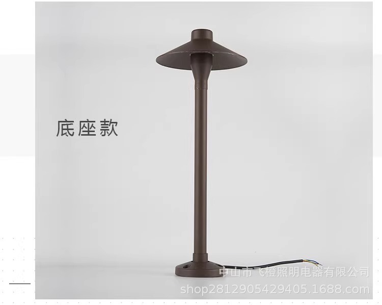 Small courtyard landscaping, outdoor mushroom lights, solar courtyard lights, villa lawn lights, garden lights, decorative atmosphere lights