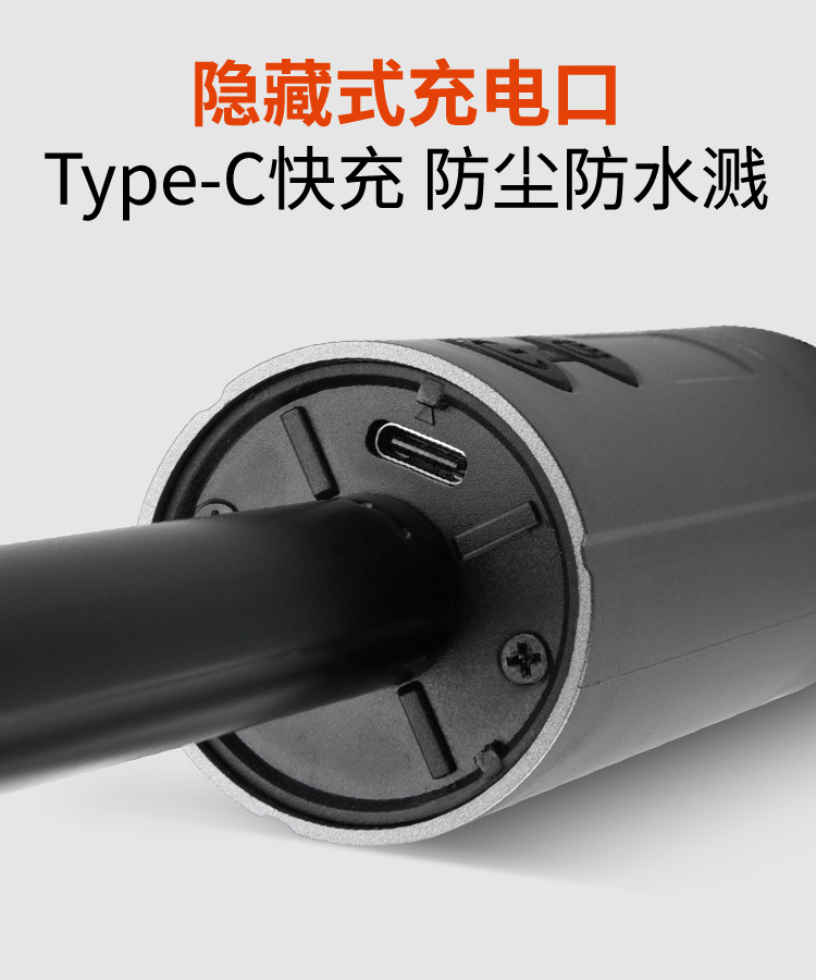 Outdoor multifunctional telescopic camping light with 270 degree adjustment, floor mounted fill light, ambient light, high brightness lighting, strong flashlight