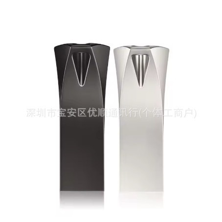 Metal USB flash drive 128GB portable pen drive USB 2.0 high-speed waterproof 64GB memory