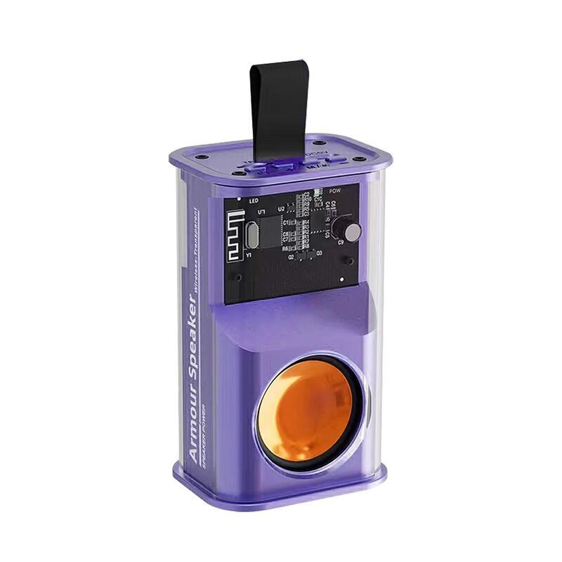Портативная Bluetooth-колонка Armour Speaker K08 прозрачная