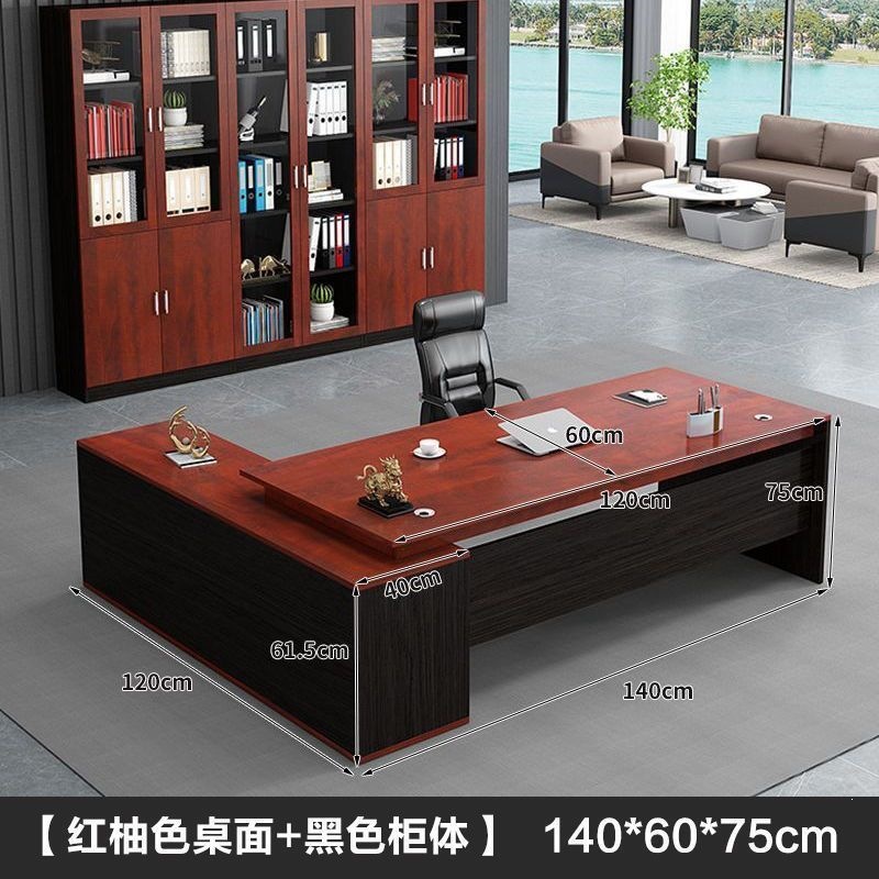 Office Desk Simple Modern Manager Single Desk Office Desk Large Class Desk President Supervisor Desk Combination Boss Desk
