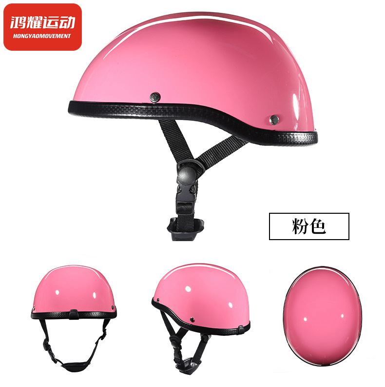 Half Helmet Summer Retro Lightweight Cycling Scoop Helmet Prince Bicycle Four Seasons Half Helmet Grey Breathable Men's and Women's Cycling Helmets