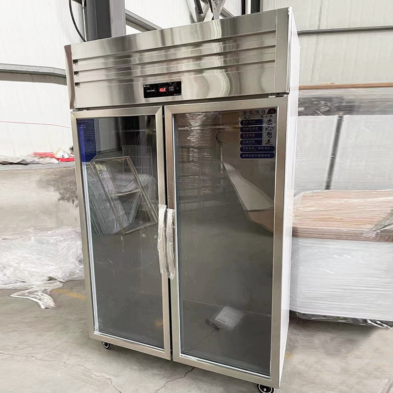 Hanging meat cabinet, commercial frozen and refrigerated fresh-keeping freezer, hanging meat cabinet, hanging beef and mutton freezer, vertical display, acid removal freezer