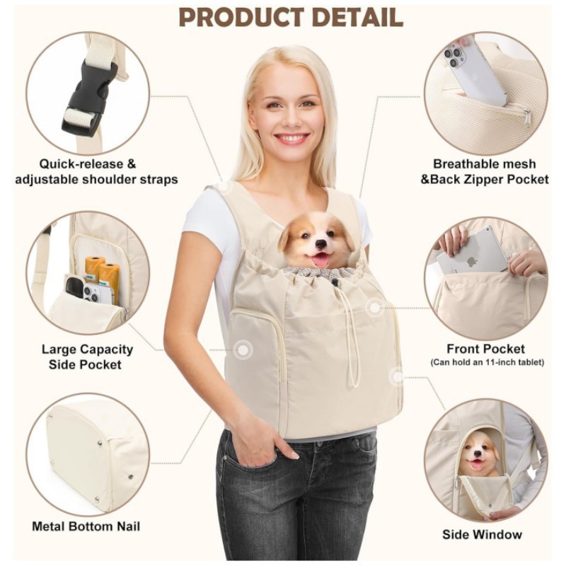 Spot amazon pet outing bag кошка сумка для груди большую способность дышащая собачья сумка портативная собачья мобильная сумка