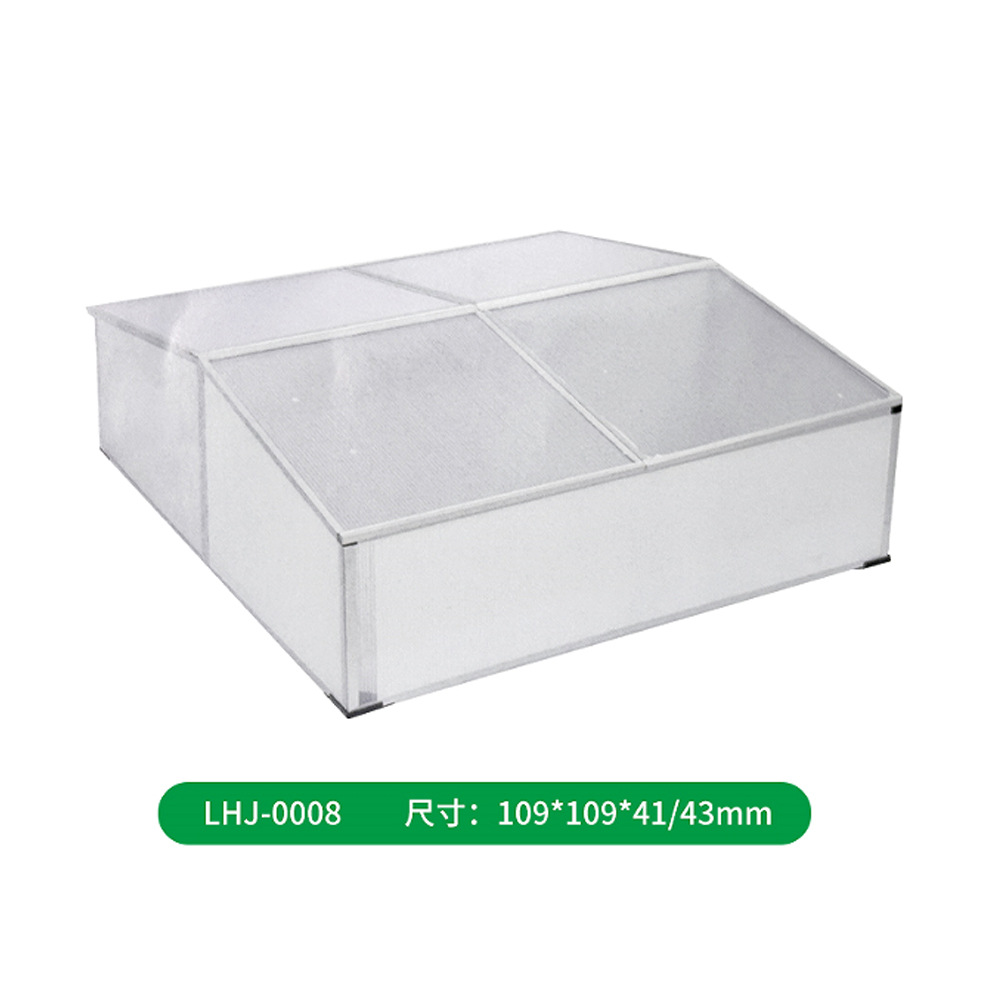 Household Greenhouse Flower House Assembled Walk in Mini Flower House Villa Type Single Aluminum Alloy Agricultural Warm House Wholesale