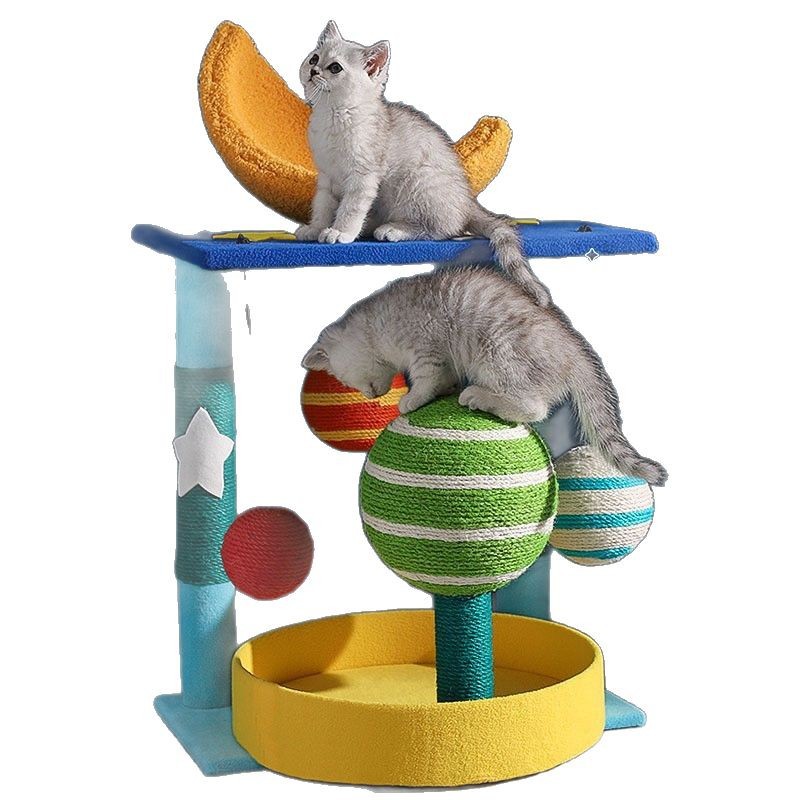 Кошачья стойка для кошачьих полков кошачьи гнездо маленькое кошачье дерево все -в одном мече и онемение плита захватывающие кошки с котлом котенок игрушки для кошки продукты