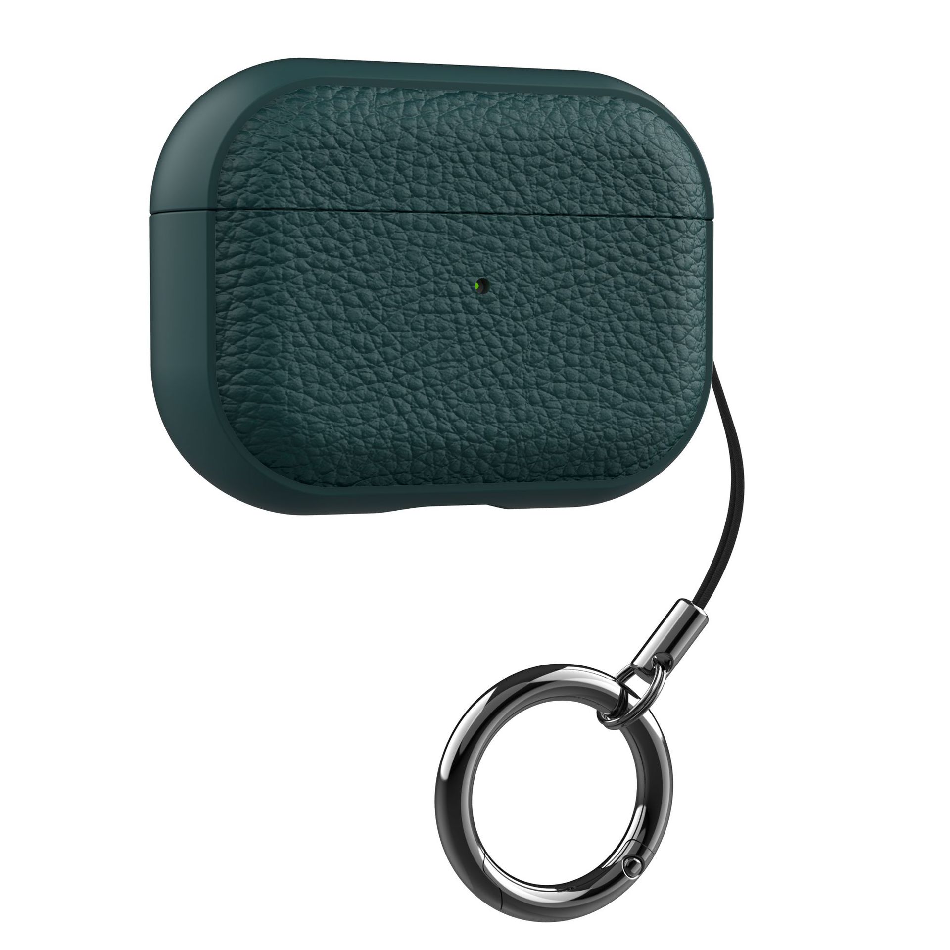 Simple lychee patterned leather suitable for AirPods 4th generation protective case, 2nd and 3rd generation Pro2 Apple Bluetooth earphone case