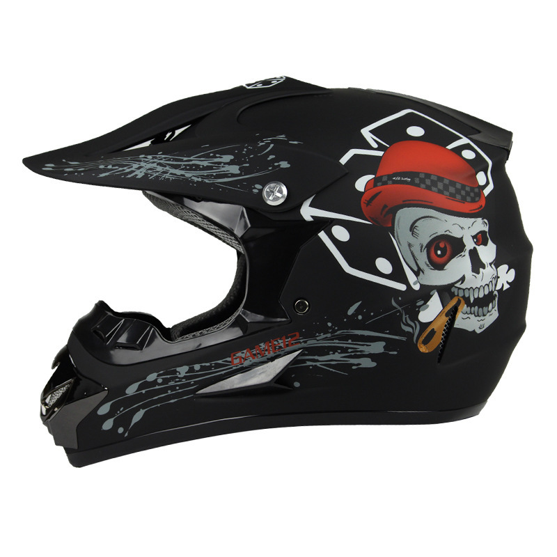 Car, motorcycle, rally off-road helmet, mountain bike, racing car, downhill full helmet, men's and women's all season summer gift three piece set