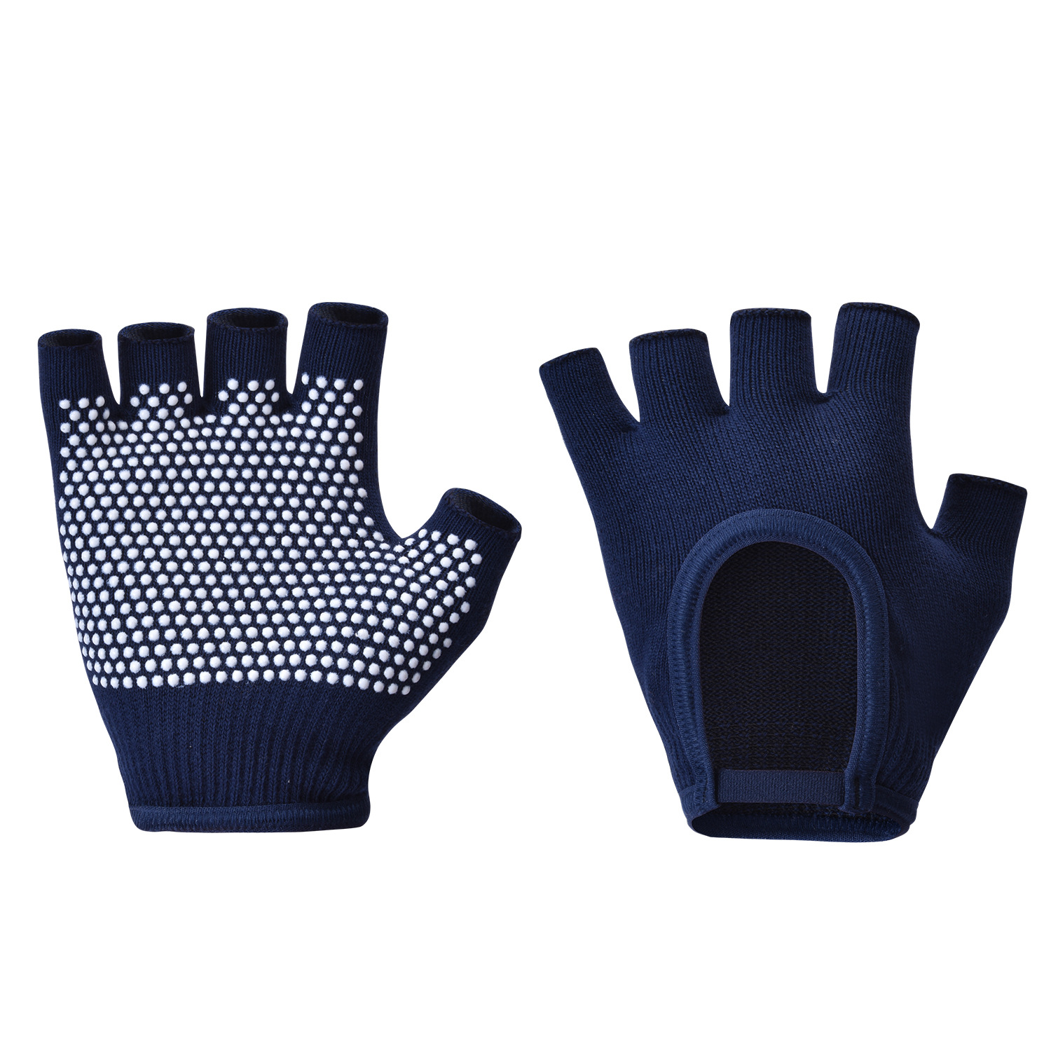 [Yoga Gloves B1] Half Finger Female Fitness Barbell Lifting Pot Equipment Cycling Road Bike Jumping Rope Badminton Cocoon Prevention
