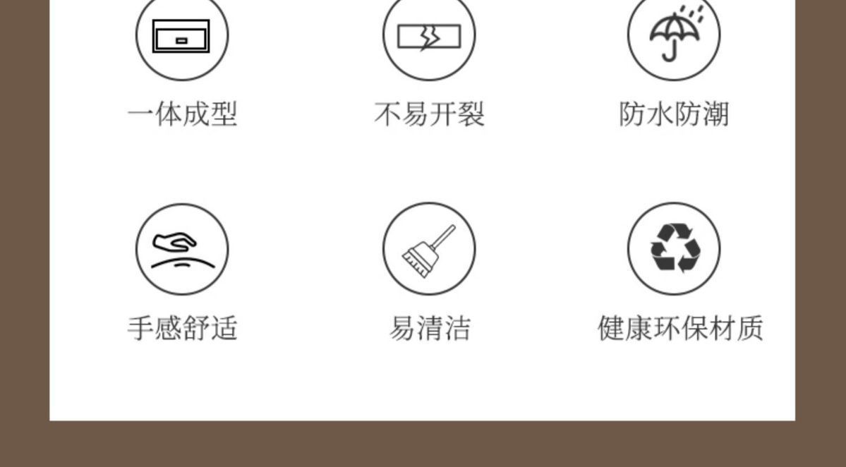 Light luxury black walnut color bathroom cabinet combination bathroom sink ceramic integrated washbasin sink sanitary ware