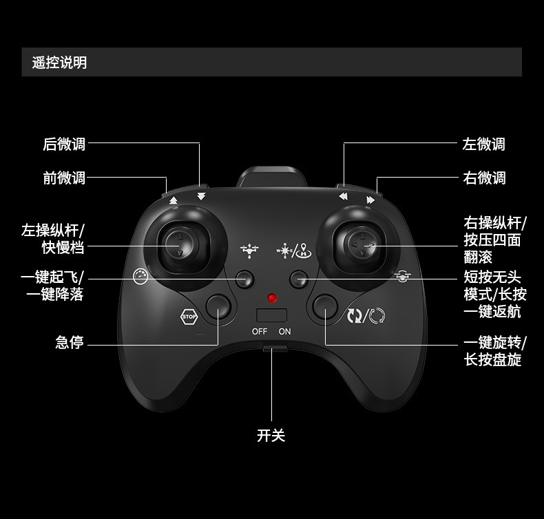 CZ36 stunt circling glider hand throwing children's electric fighter aircraft model toy foam remote control aircraft