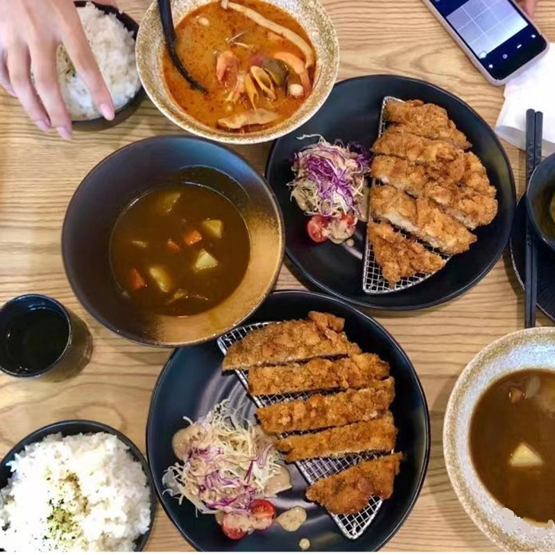 Трансграничная японская кухня, решетка для жареной пищи в темпуре, полукруглая круглая решетка из нержавеющей стали 304, сетка для слива жареной пищи, барбекю