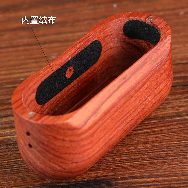 适用Airpodspro 3代木质蓝牙耳机保护套4代全实木耳机壳手工雕刻