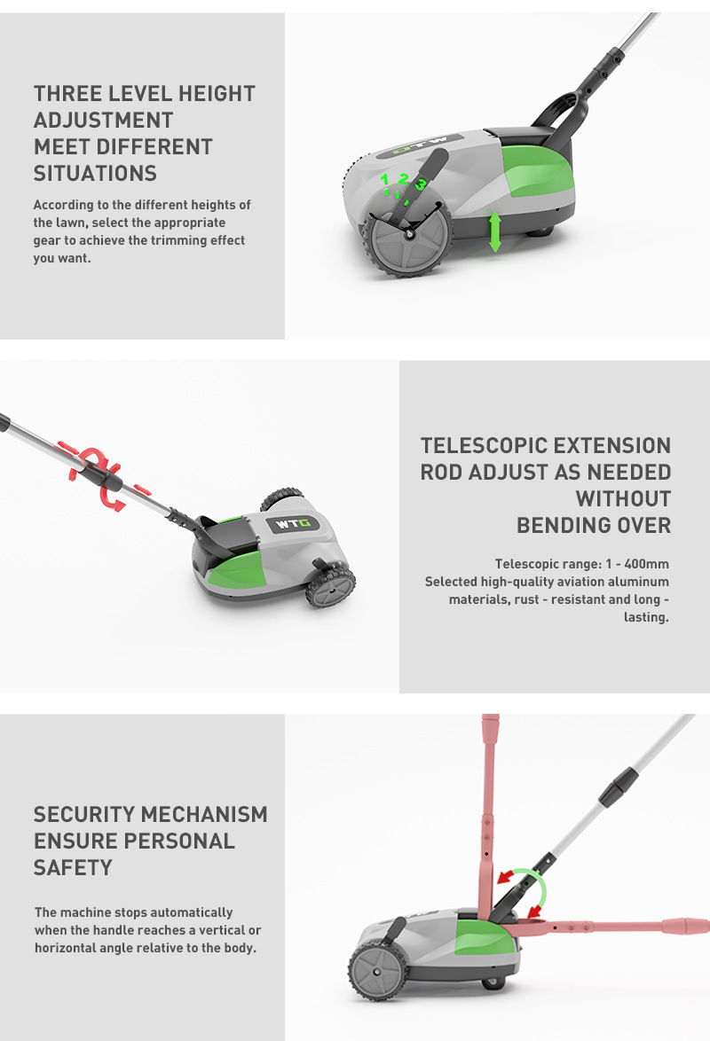 Electric lawn mower, grass pusher, pasture plug, household courtyard lawn mower, lawn mower, cross-border hot selling factory direct delivery