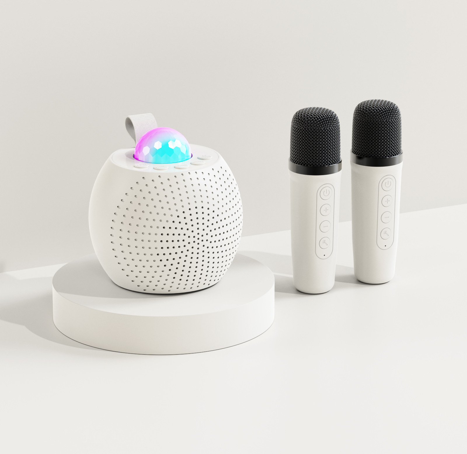 Умная Bluetooth-колонка с проектором звездного неба и беспроводными микрофонами Z1