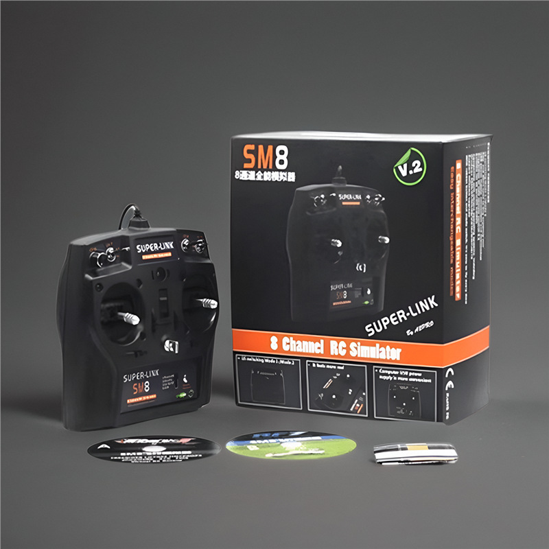 8-channel SM8 simulator (KC8) model drone remote control G7 G7.5 Phoenix 5 XTR online connection