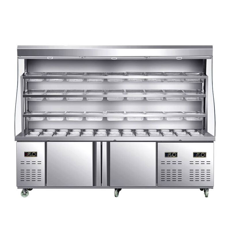 Spicy Hot Pot Maocai Ordering Cabinet Display Cabinet Commercial Refrigeration Refrigeration Preservation Cabinet String Equipment Barbecue Refrigeration Freezer