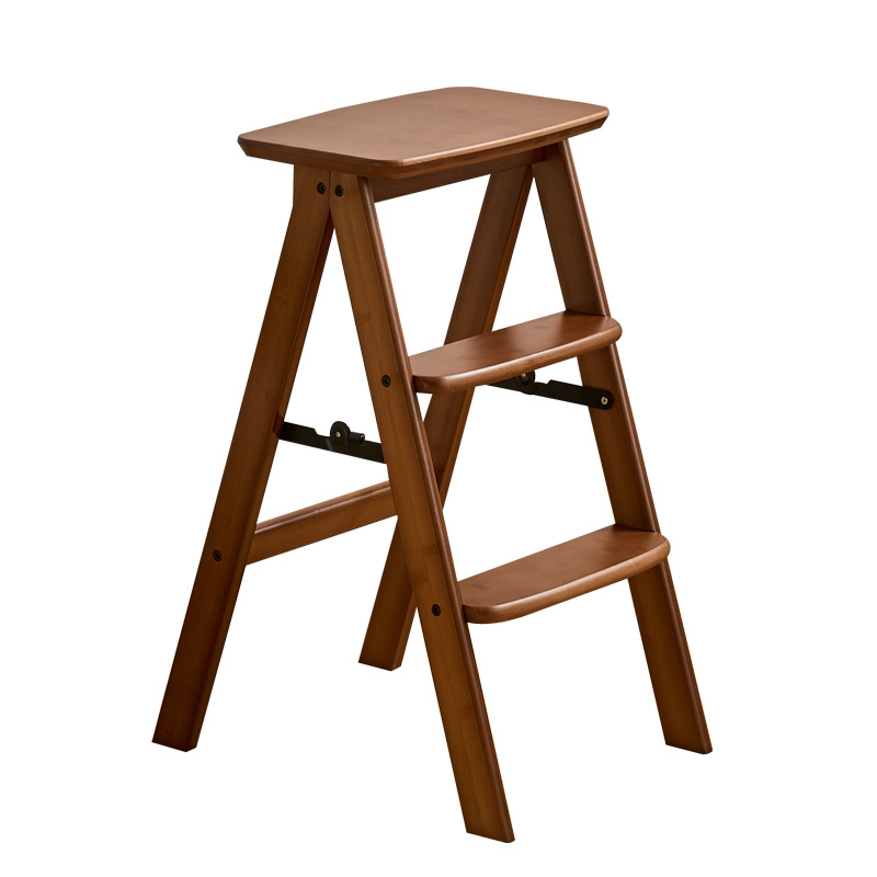 Home multifunctional kitchen high stool, foldable stool, three step ladder stool, portable thick small stool, bar stool