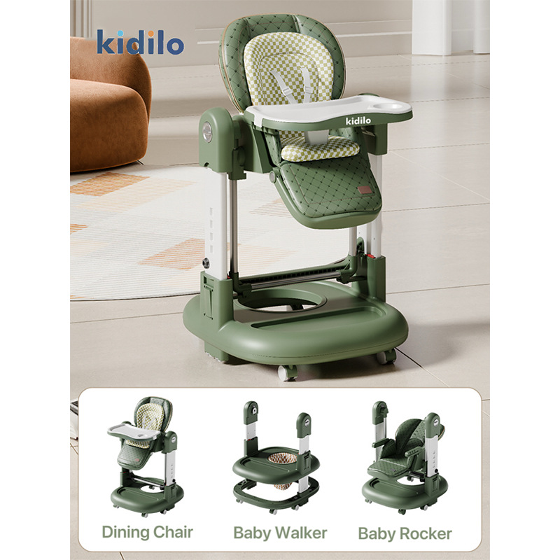 Складной многофункциональный стульчик для кормления KIDILO KD015
