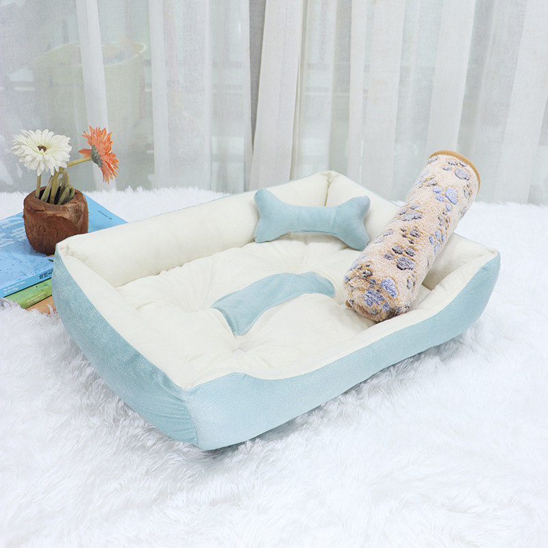 Doghouse Four Seasons Universal Cat Cushion Summer Teddy маленькая собака большая собака золотисто -ретривер