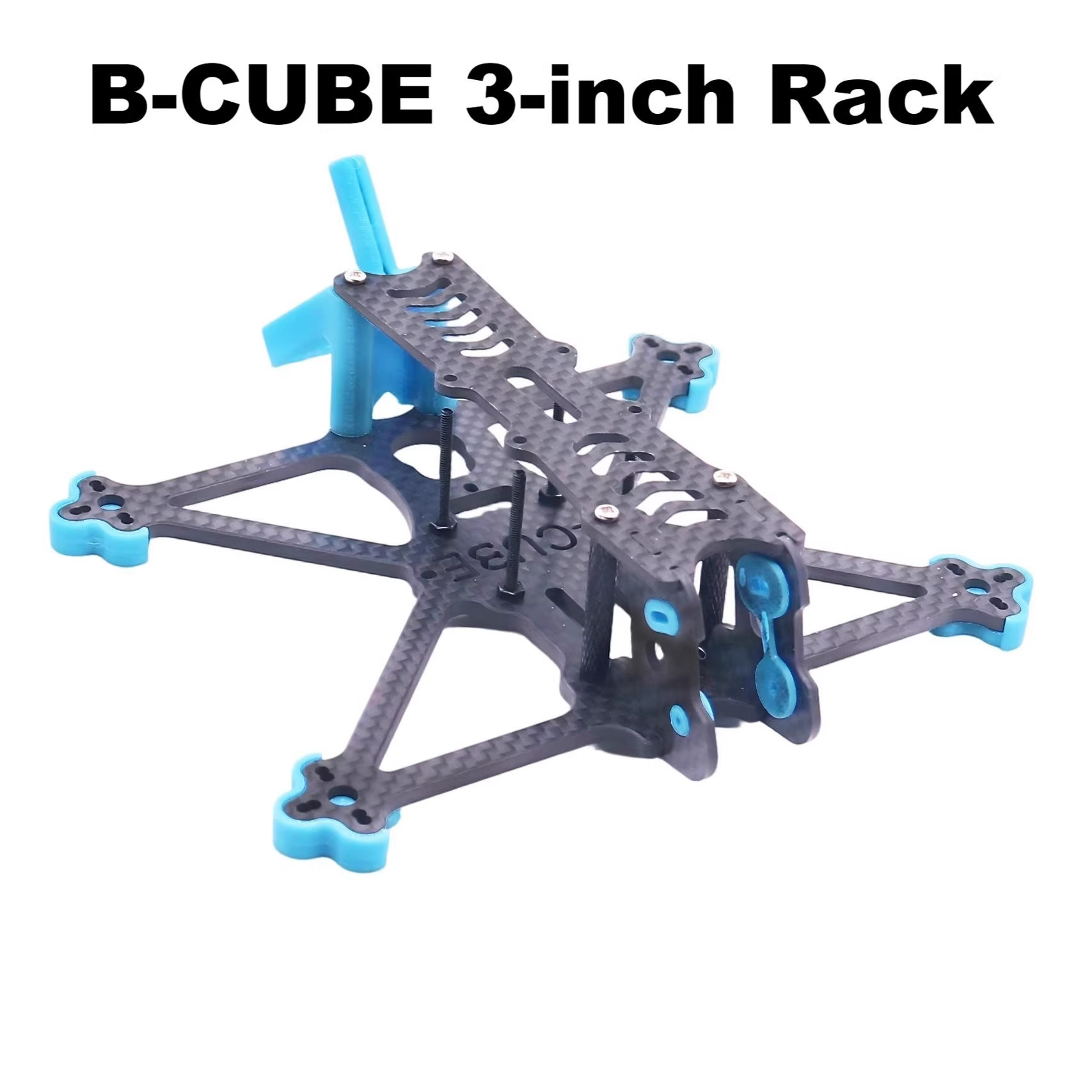 Bo Cube 3-inch FPV drone frame kit carbon fiber racing quadcopter