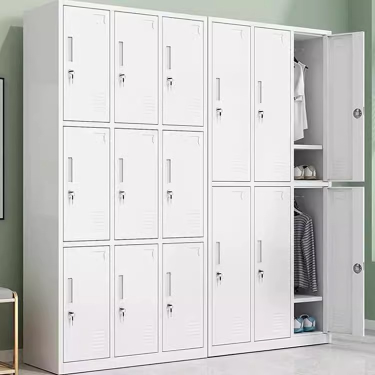Steel employee locker, dormitory, gym, storage cabinet, bathroom, wardrobe changing cabinet, multi door cabinet, shoe cabinet, iron cabinet manufacturer