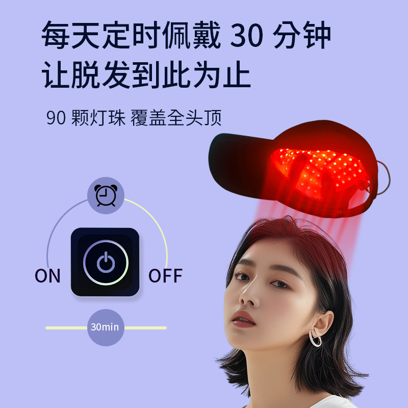 Лазерный стимулятор роста волос Taiyu Red Light 650nm