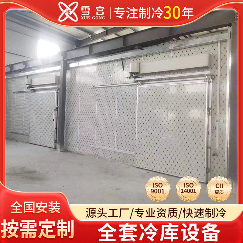 全套冷库设备水果蔬菜肉类保鲜大中小型速冻冷藏冷库厂家供应