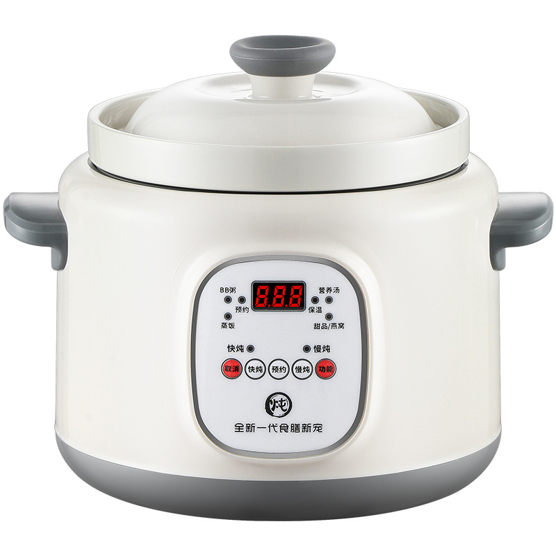 Мультифункциональный электрический炖锅 Xinchuyi TF-02218B с керамической чашей