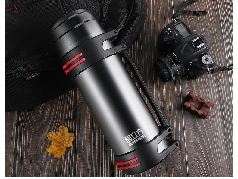 Insulated Cup Large Capacity Outdoor Portable Car Travel Warmer 316 Stainless Steel Insulated Pot Large Capacity One Piece Minimum Batch