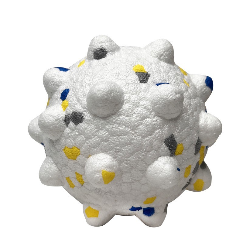 Новая игрушка для животных мяч Etpu Popcorn Toy, кусание собачьих зубов, чистые зубы, игрушечный шарик для собак с высокой бомбами.